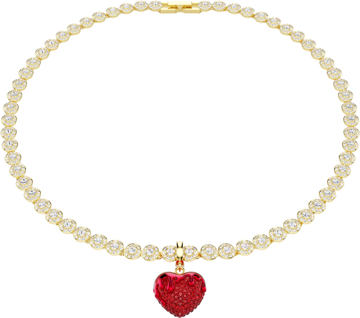 Подвеска-шарм ''Сердце'' Swarovski Idyllia 5742994 с лаком