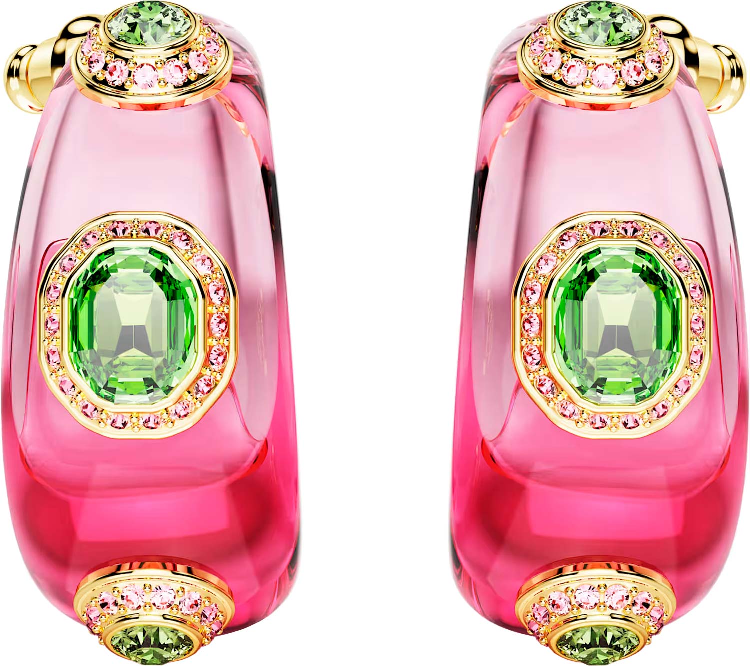 Серьги полукольца Swarovski Dulcis 5719112 Серьги полукольца Swarovski Dulcis 5719112