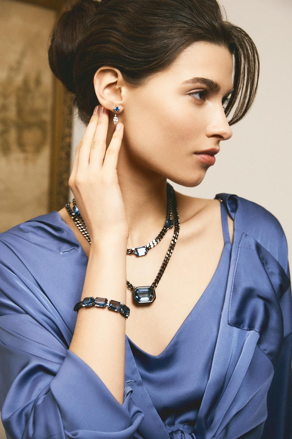 Браслет цепь Swarovski Millenia 5671250