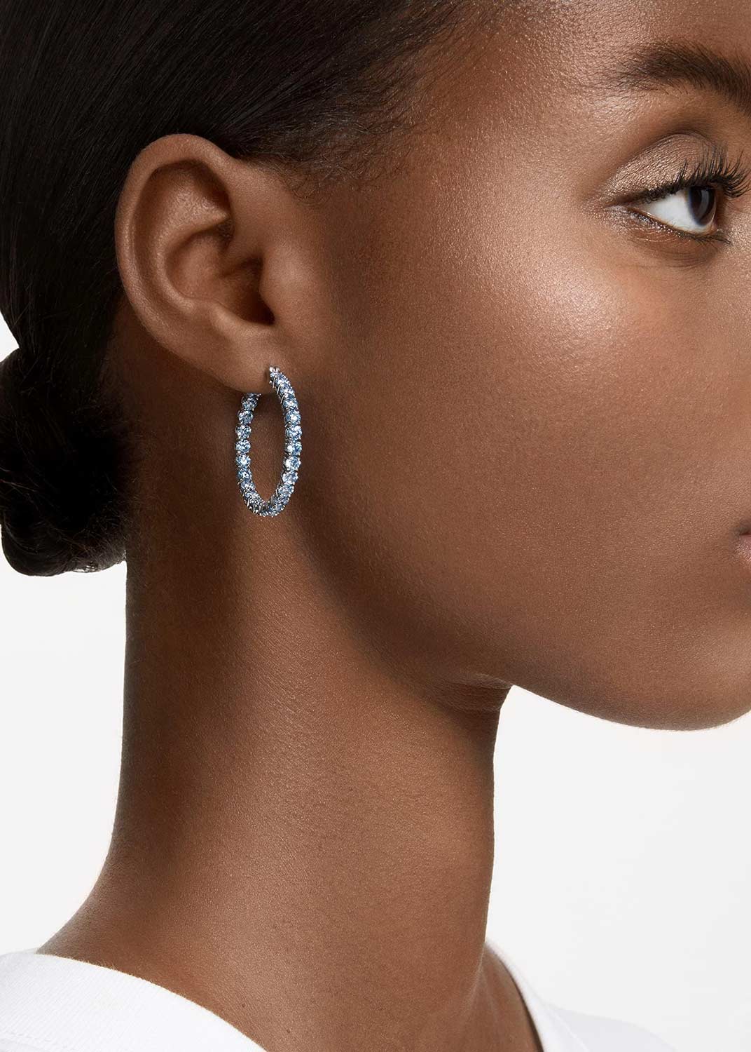 Серьги кольца Swarovski Matrix 5647446
