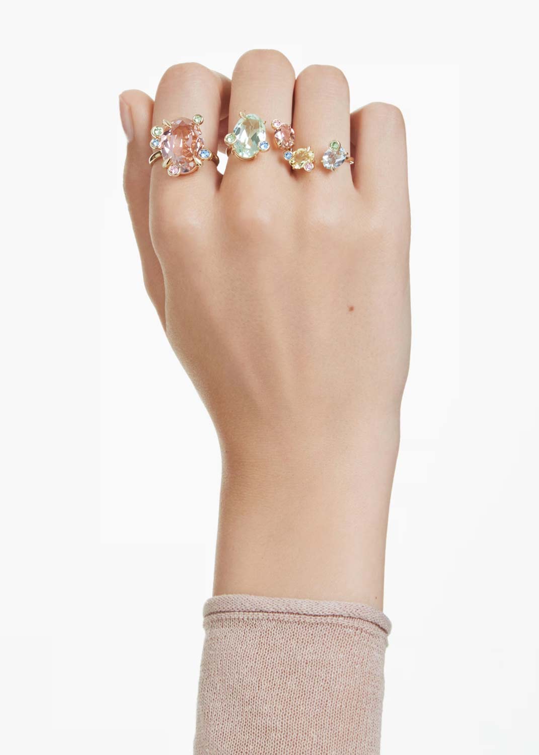 Набор колец Swarovski Gema 5705814 Набор колец Swarovski Gema 5705814