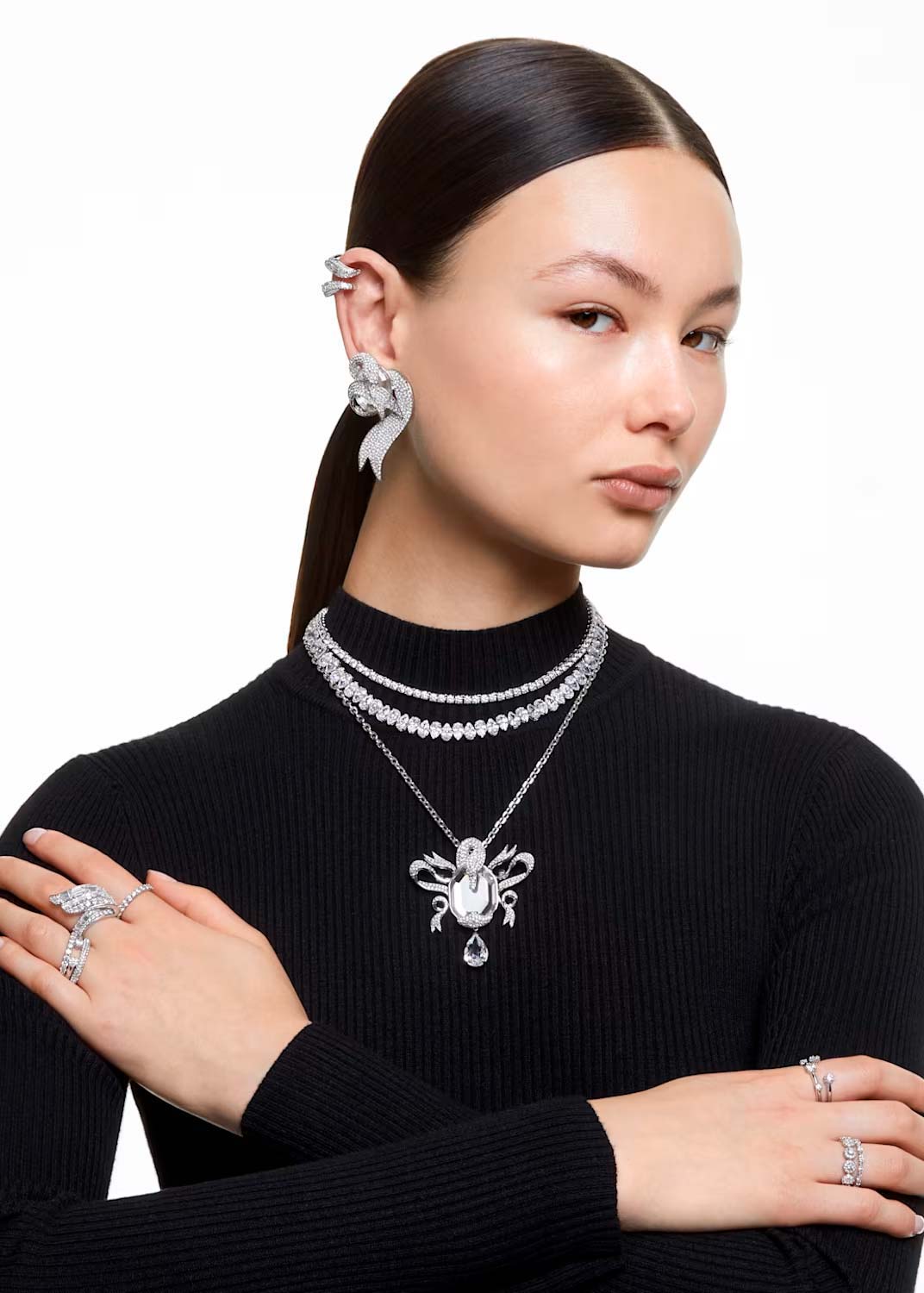 Наборное кольцо Swarovski Constella 5640963 Наборное кольцо Swarovski Constella 5640963