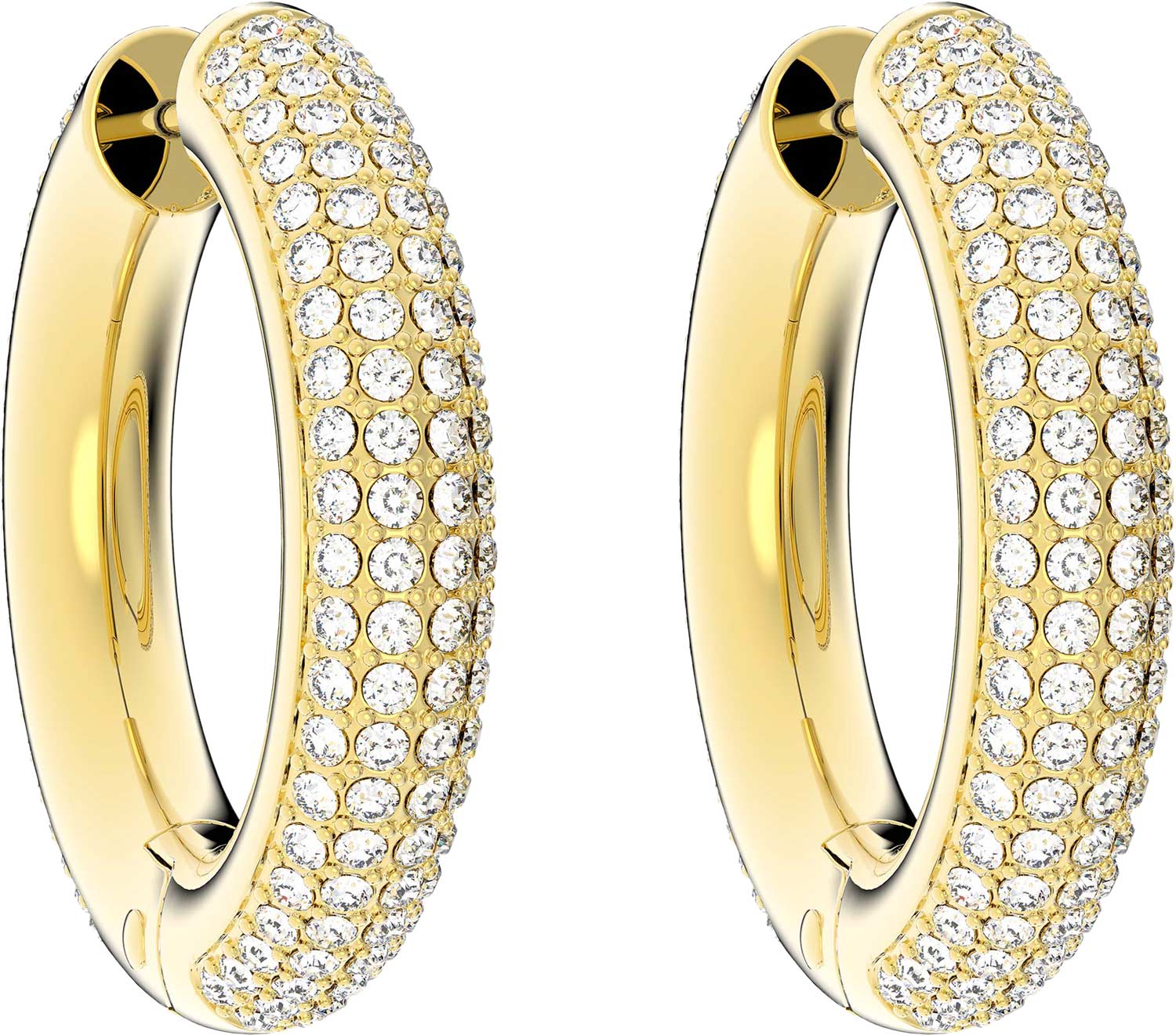 Серьги кольца Swarovski Dextera 5618305 Серьги кольца Swarovski Dextera 5618305