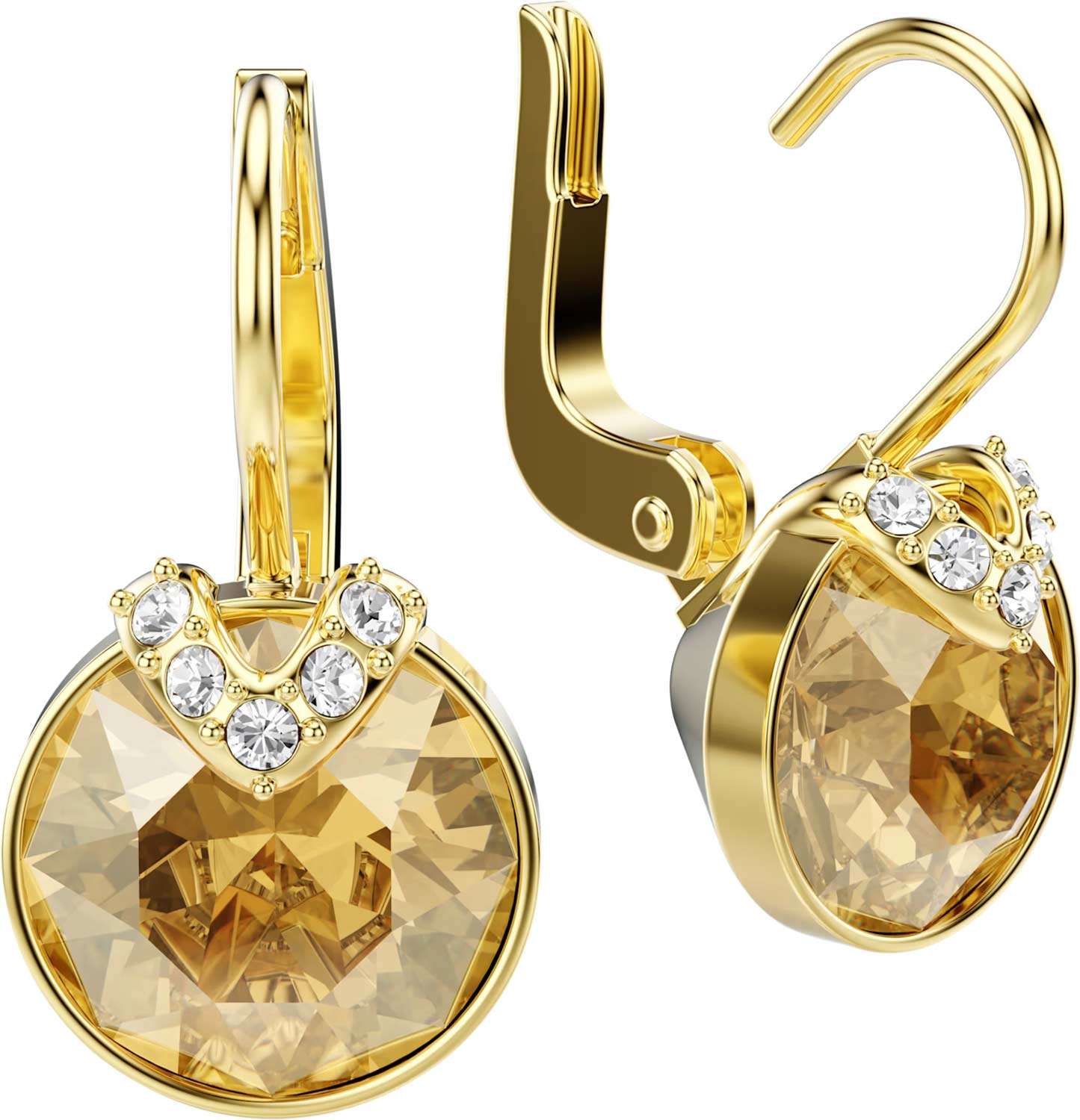 Серьги круглые Swarovski Bella 5662093