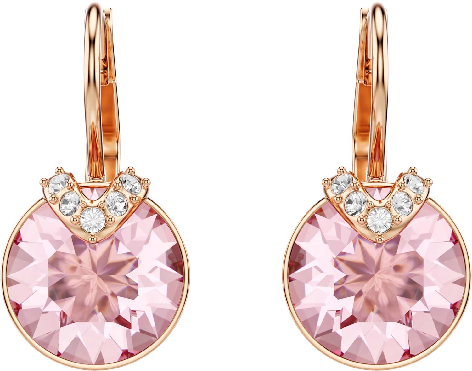 Серьги круглые Swarovski Bella 5662114