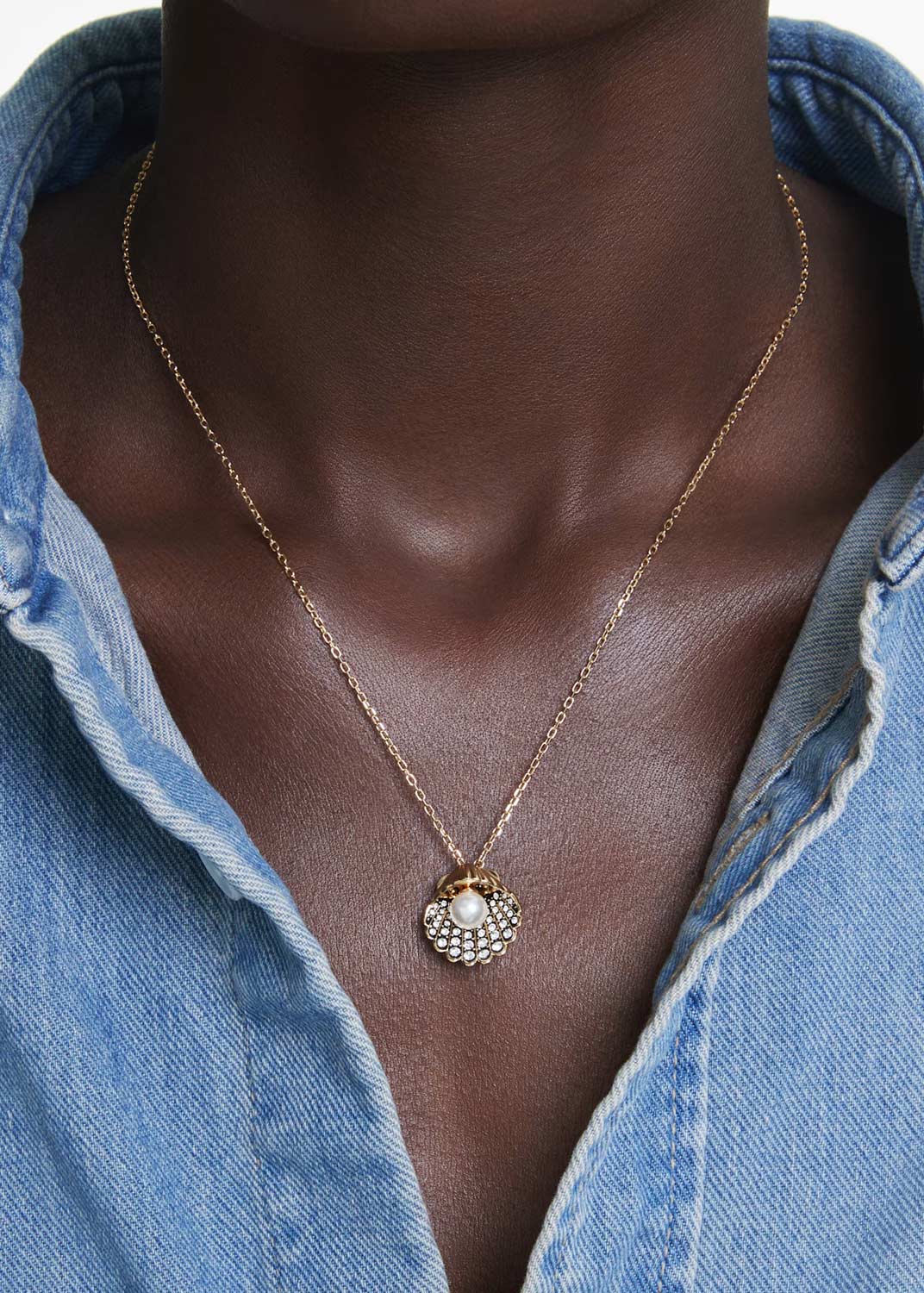 Подвеска на цепочке Swarovski Idyllia 5683968