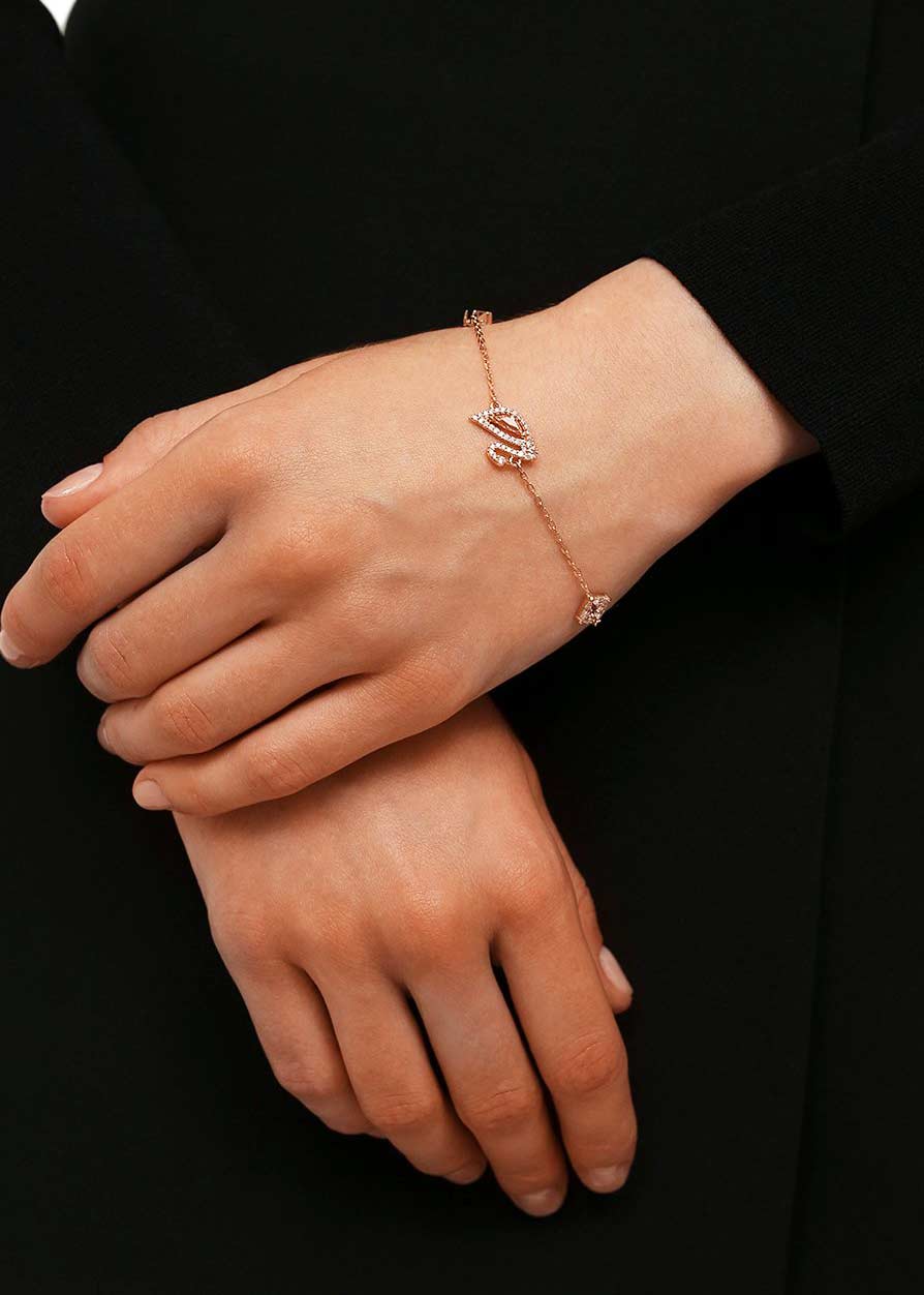 Браслет цепь ''Лебедь'' Swarovski Swan 5472271 (M)