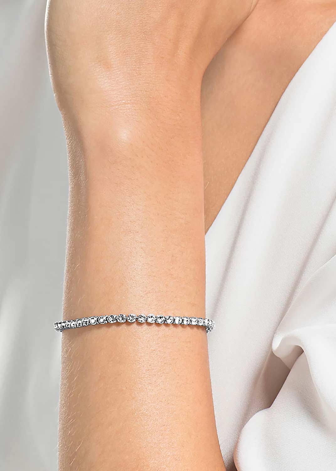 Браслет цепь Swarovski Emily 1808960 Браслет цепь Swarovski Emily 1808960