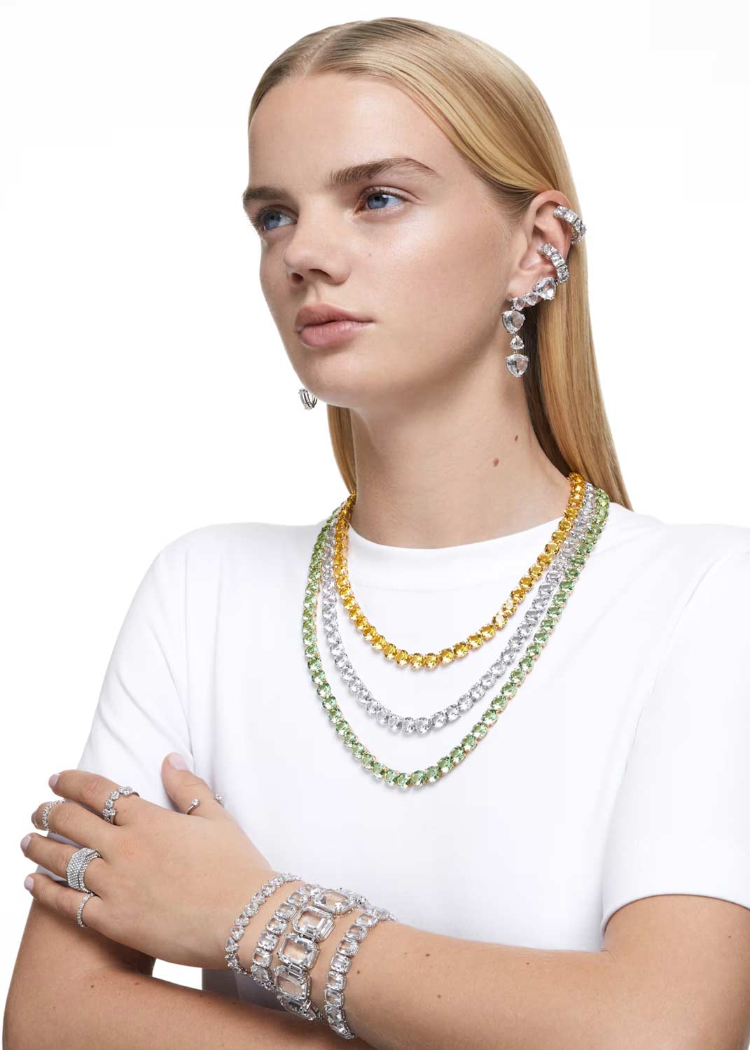 Наборное кольцо Swarovski Constella 5640963 Наборное кольцо Swarovski Constella 5640963