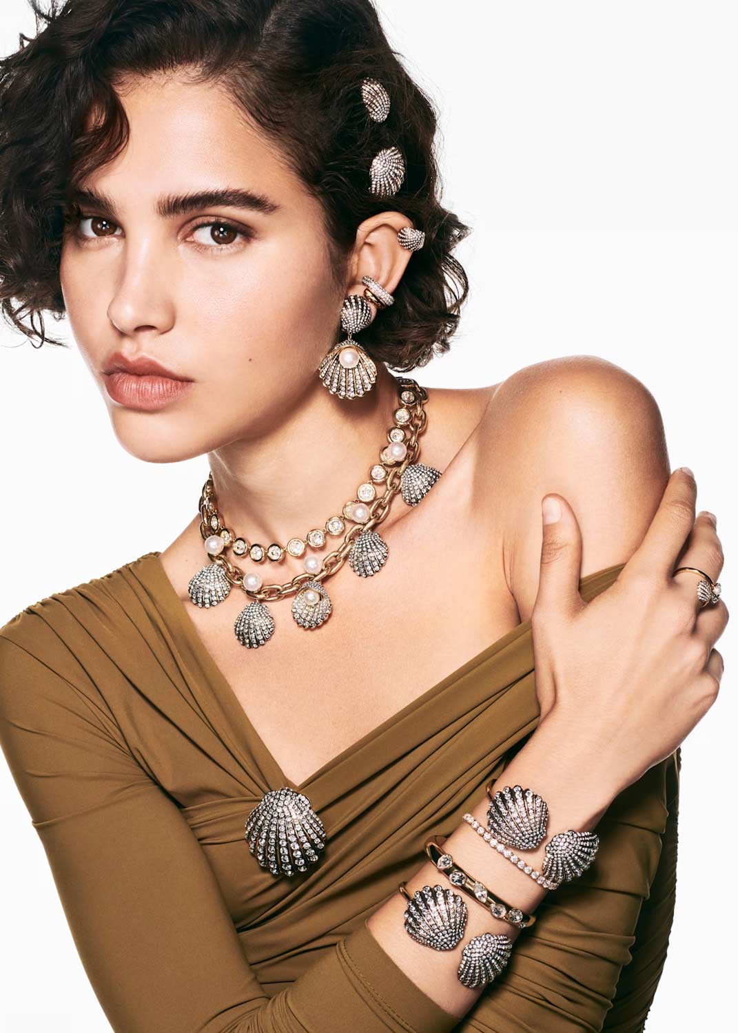 Серьги Swarovski Idyllia 5683970