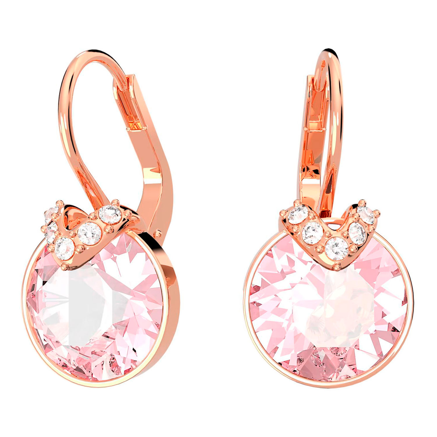 Серьги круглые Swarovski Bella 5662114 Серьги круглые Swarovski Bella 5662114