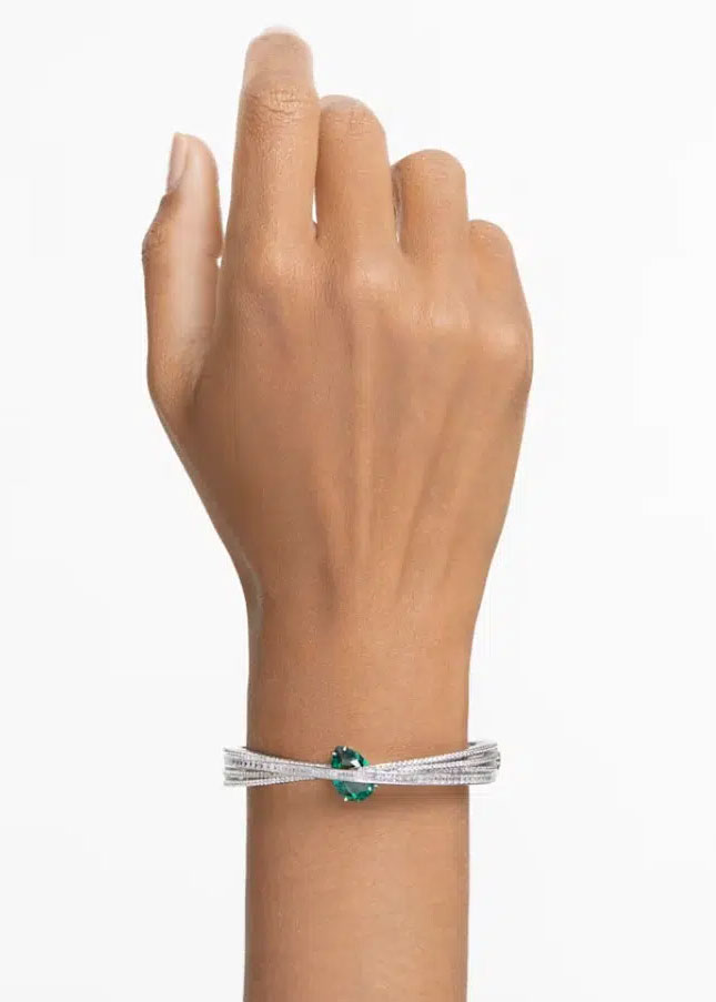 Жесткий браслет Swarovski Hyperbola 5665327 (M) Жесткий браслет Swarovski Hyperbola 5665327 (M)