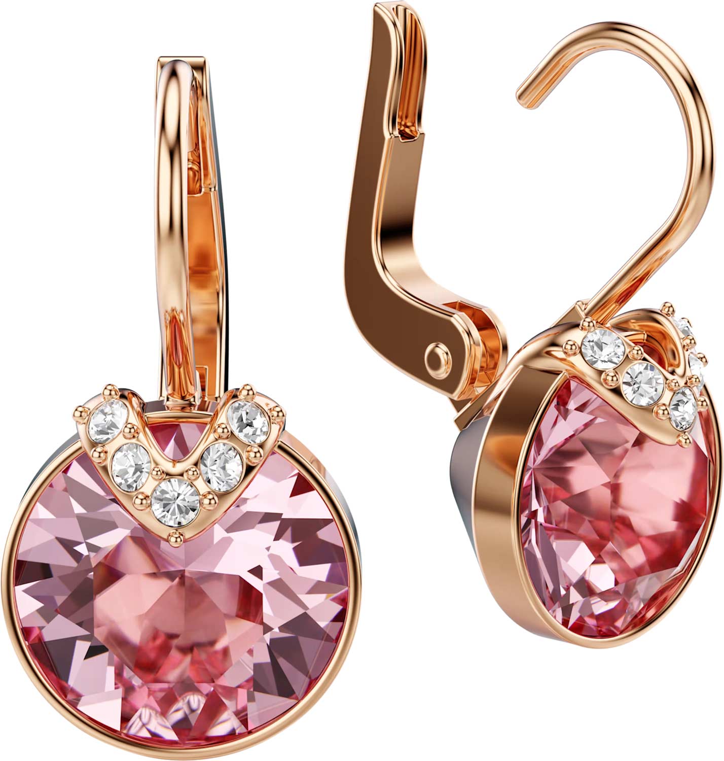 Серьги круглые Swarovski Bella 5662114