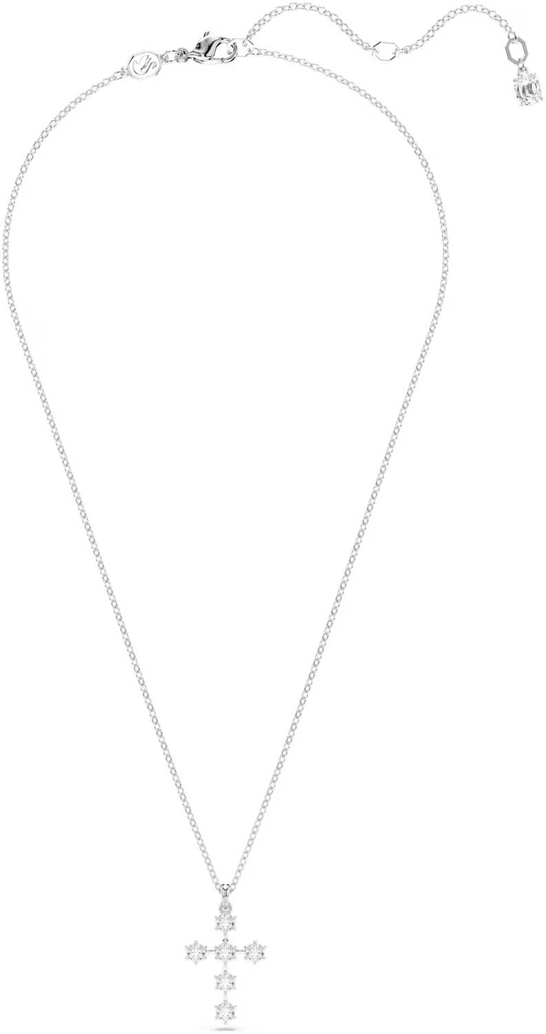 Женский декоративный крестик на цепочке Swarovski Insigne 5675576 с кристаллами Swarovski Женский декоративный крестик на цепочке Swarovski Insigne 5675576 с кристаллами Swarovski