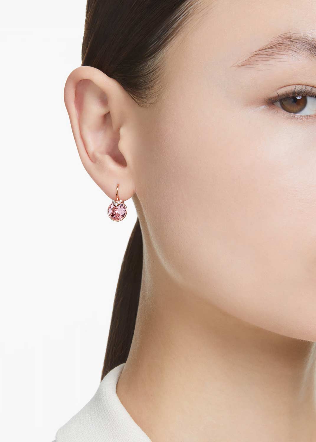 Серьги круглые Swarovski Bella 5662114