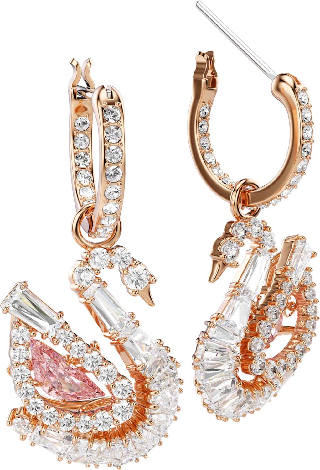 Серьги с подвесками Swarovski Swan 5732415