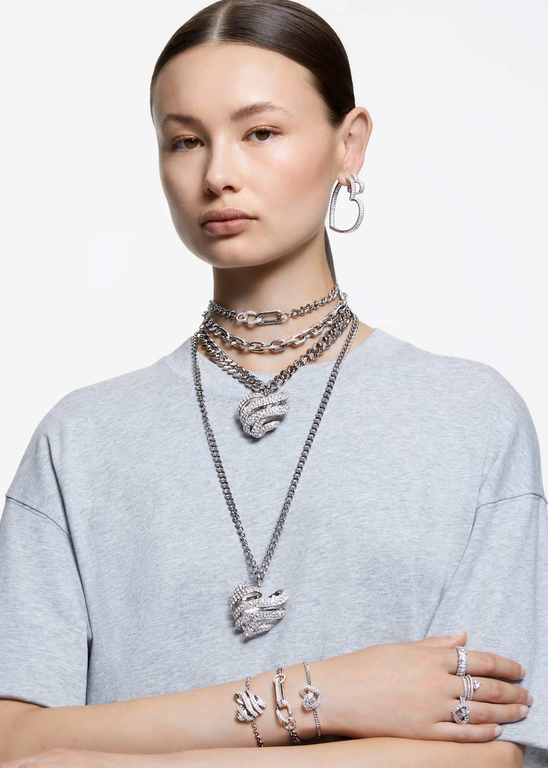 Серьги Swarovski Matrix 5647591