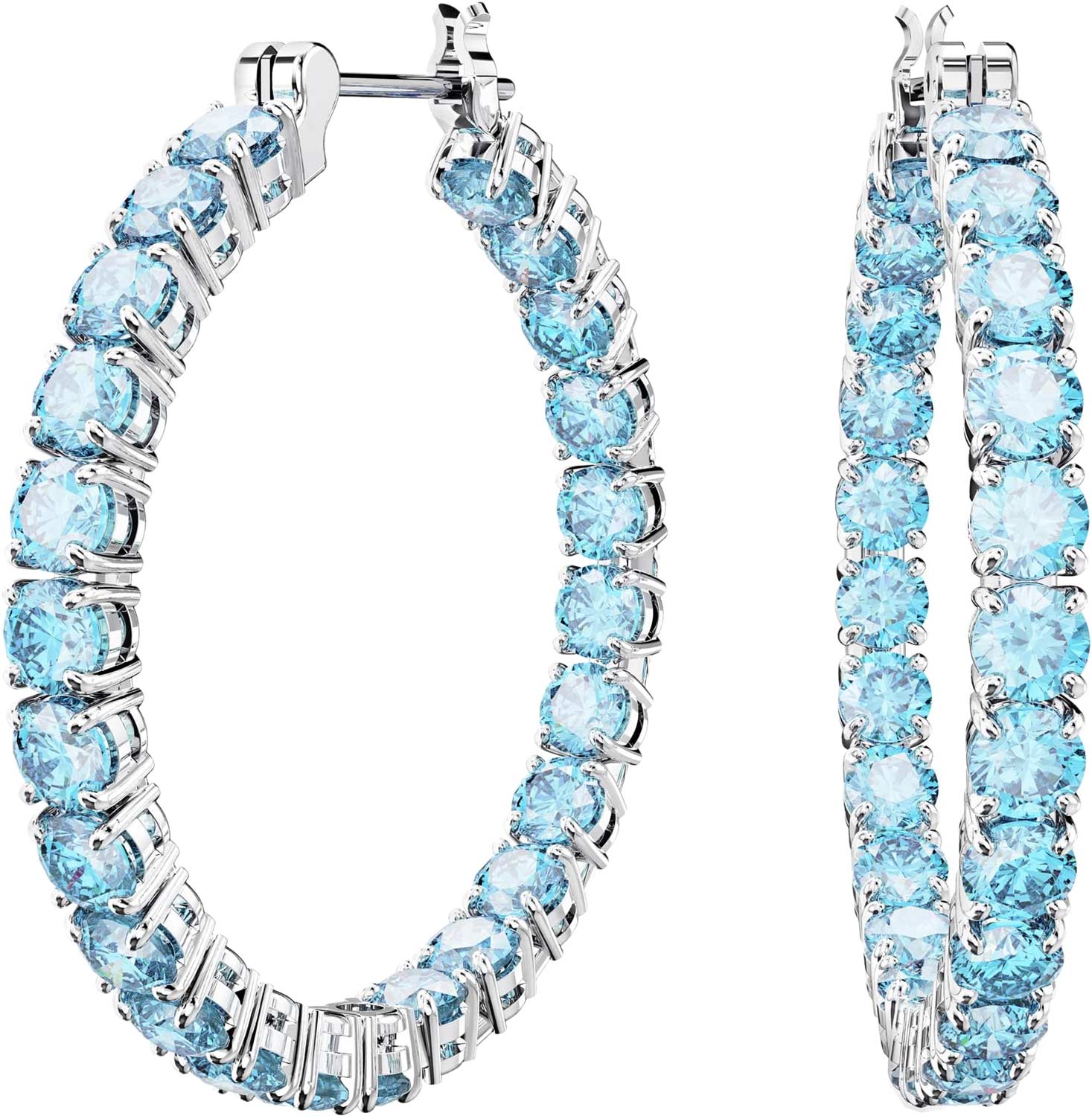 Серьги кольца Swarovski Matrix 5647446