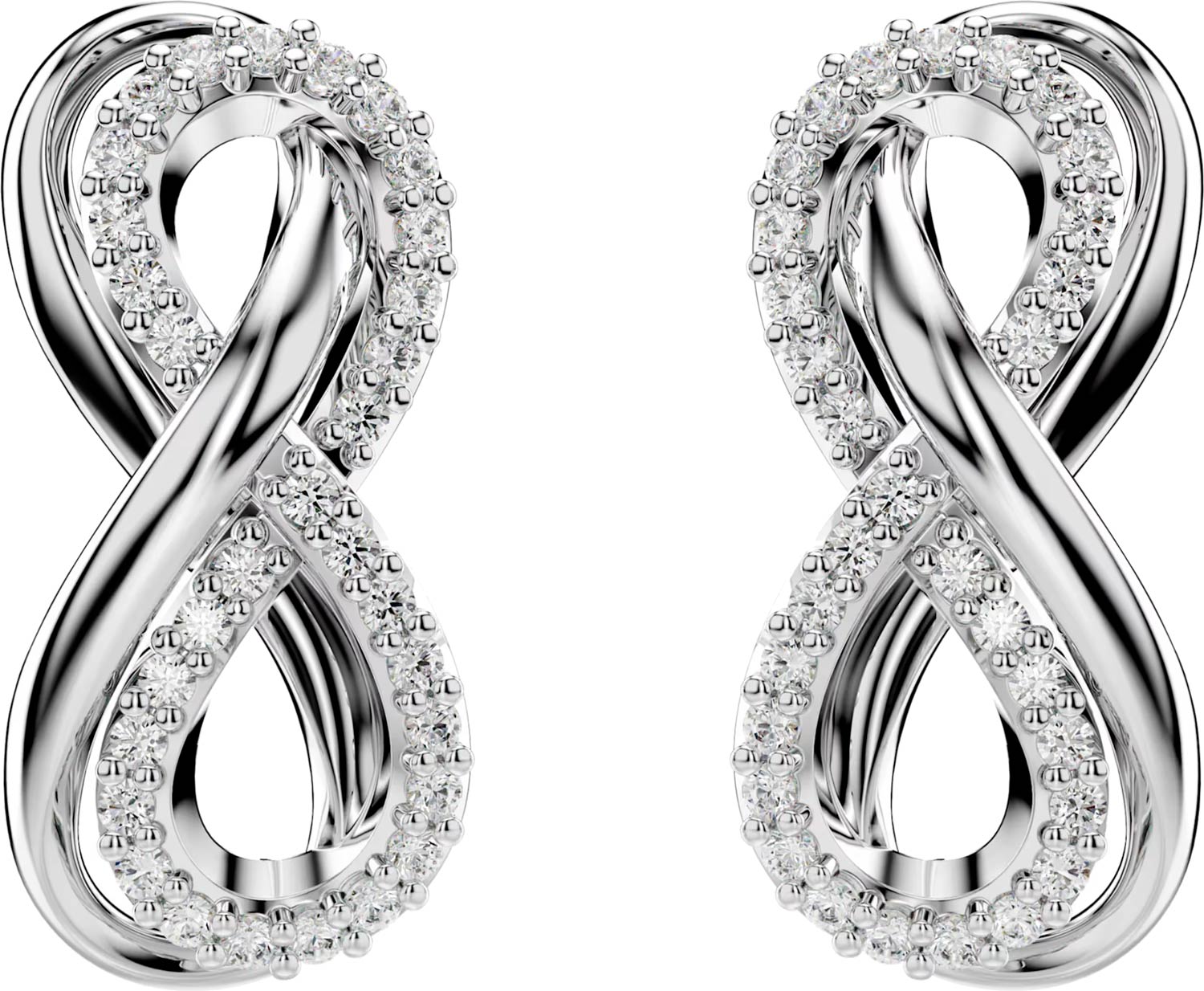 Серьги Swarovski Hyperbola 5687269