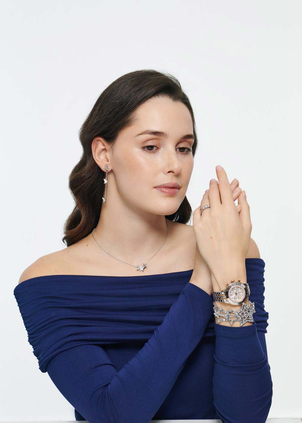 Швейцарские наручные часы Swarovski 5672937 с хронографом