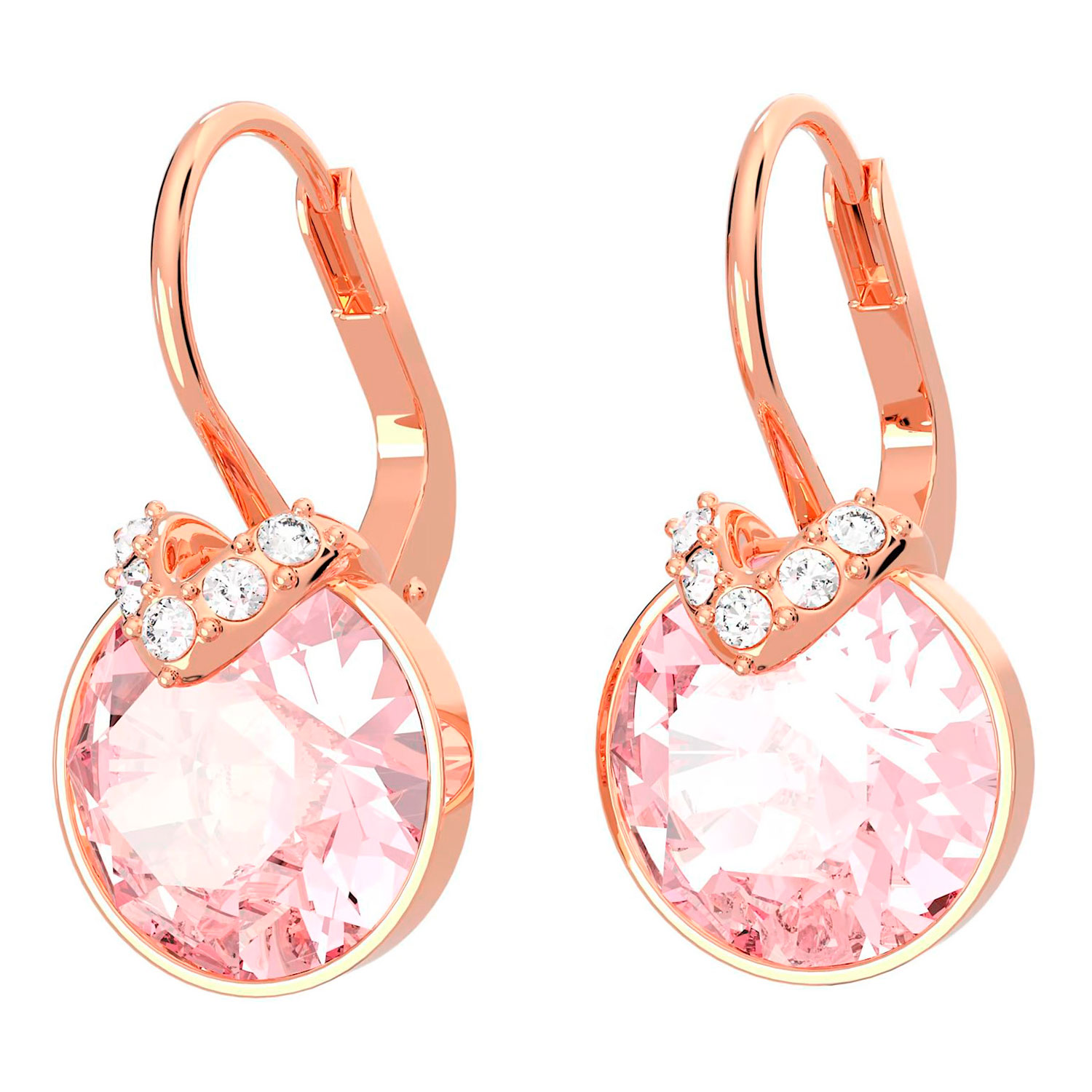 Серьги круглые Swarovski Bella 5662114 Серьги круглые Swarovski Bella 5662114