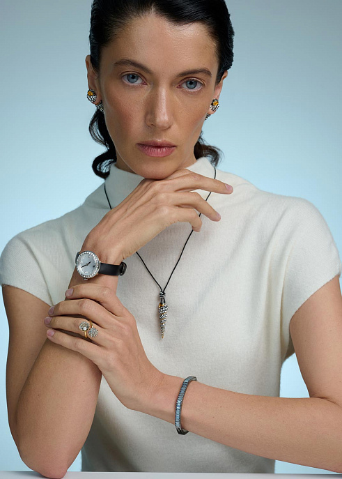 Открытое кольцо Swarovski Idyllia 5683954