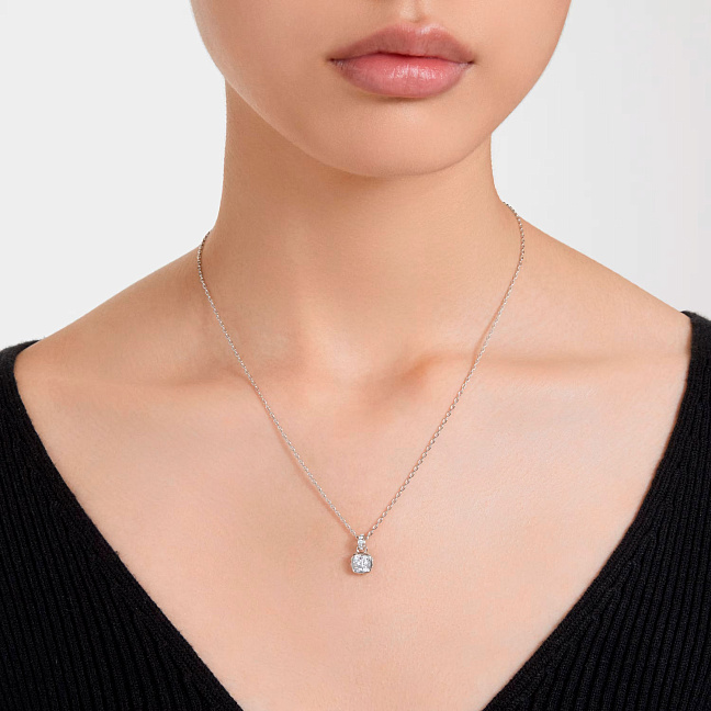 Кулон на цепочке ''Апрель'' Swarovski Birthstone 5651704