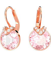 Серьги круглые Swarovski Bella 5662114 Серьги круглые Swarovski Bella 5662114