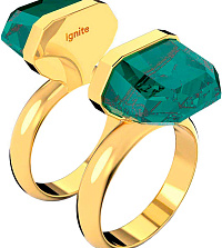 Коктейльное наборное кольцо Swarovski Lucent 5620724