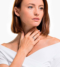 Кольцо ''Знак бесконечности'' Swarovski Infinity 5535401