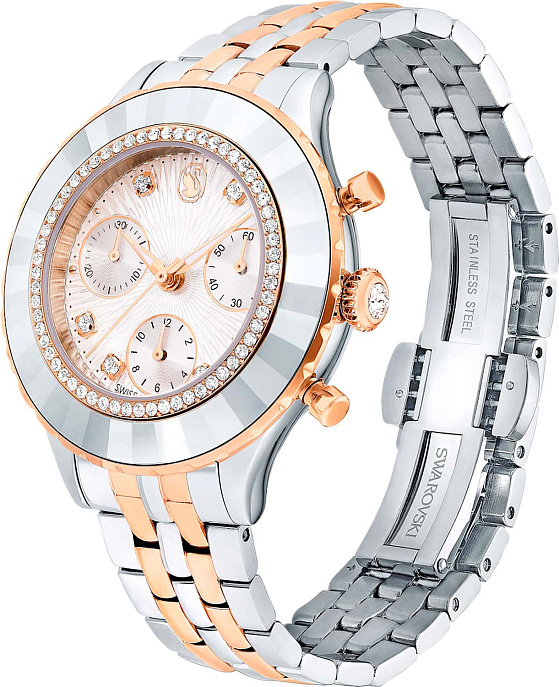 Швейцарские наручные часы Swarovski 5672937 с хронографом