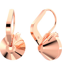 Серьги круглые Swarovski Bella 5662114 Серьги круглые Swarovski Bella 5662114