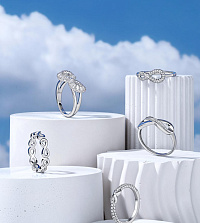 Коктейльное кольцо Swarovski Hyperbola 5679697