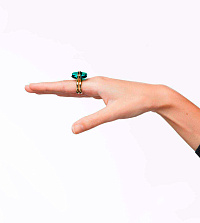 Коктейльное наборное кольцо Swarovski Lucent 5620724