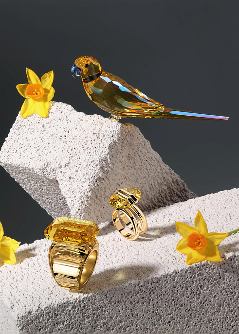 Коктейльное наборное кольцо Swarovski Lucent 5623776