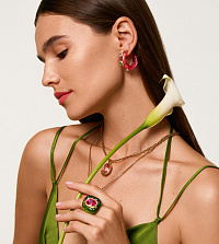 Серьги полукольца Swarovski Dulcis 5719112