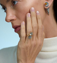 Открытое кольцо Swarovski Idyllia 5683954