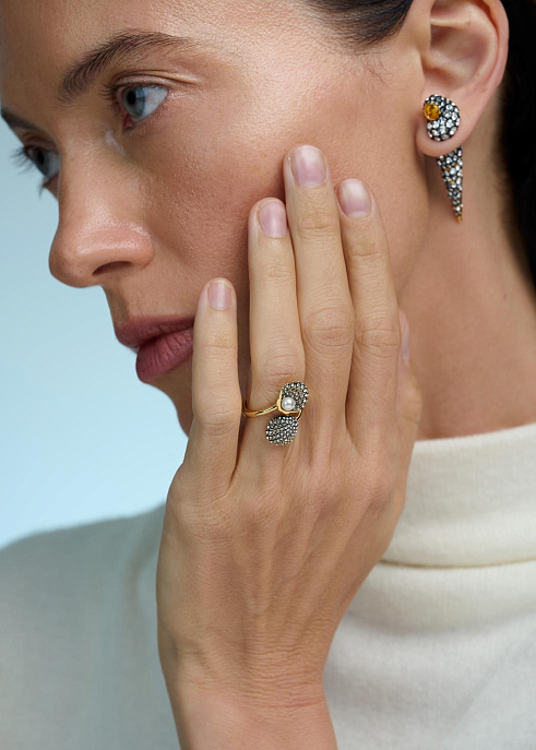 Открытое кольцо Swarovski Idyllia 5683954